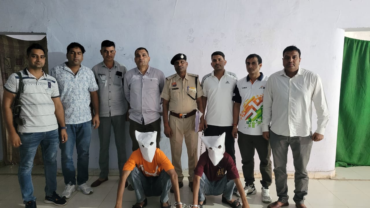 Two accused of murder arrested near Badsi Gate of Hansi.
